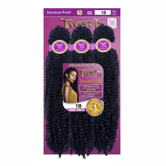AFIRCAN Diamond Jamaican Braid Twist
