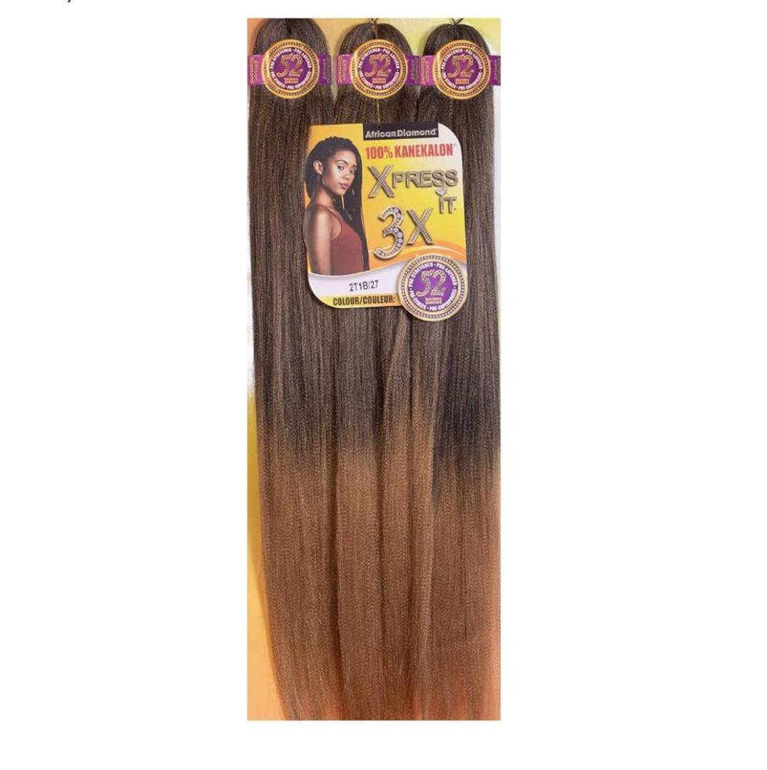 African Diamond 3x Xpress IT 52'' - Jet Black