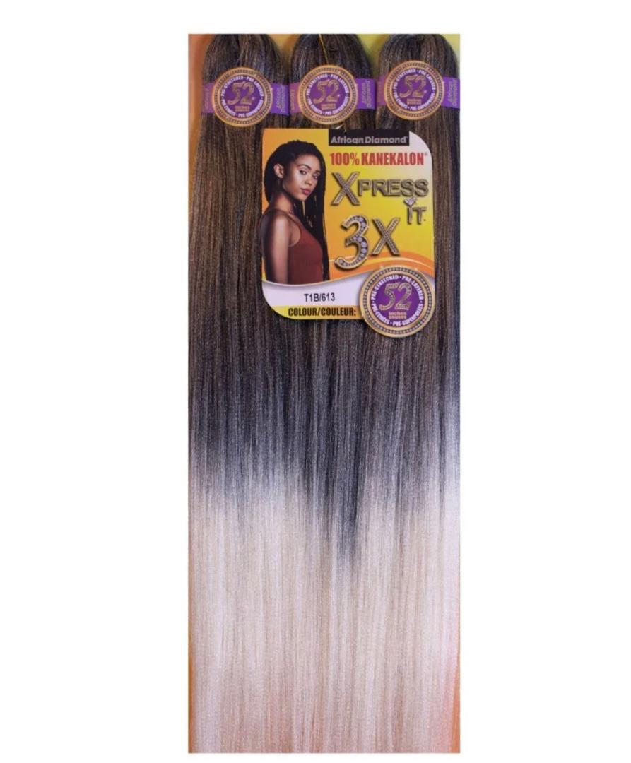 African Diamond 3x Xpress IT 52'' - Jet Black