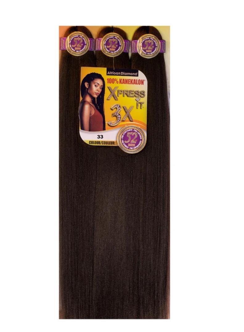 African Diamond 3x Xpress IT 52'' - Jet Black